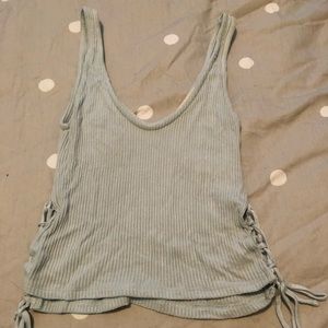 Blue Urban Outfitters Crop